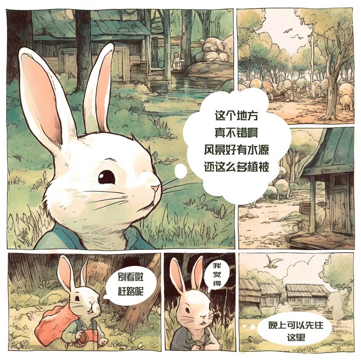 兔兔在趕路 兔兔在趕路